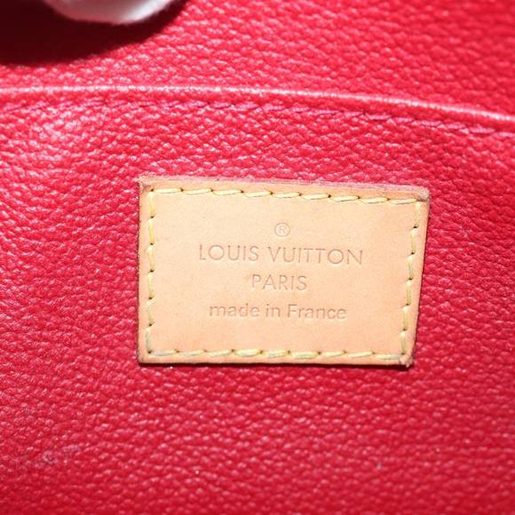 LOUIS VUITTON Vernis Pochette Cosmetic Pouch Pomme D'amour M91496 LV Auth 75151 - Picture 9 of 16